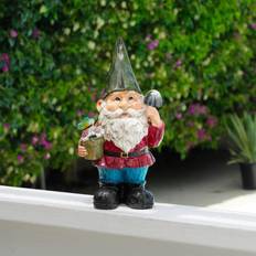 Alpine Corporation Alpine Corporation 12 Gnome with Flower Pot Garden