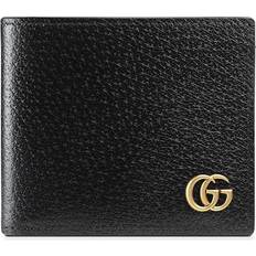 Gucci Wallets Gucci GG Marmont Leather Bi-Fold Wallet - Black