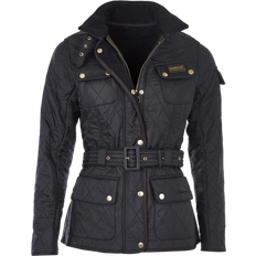 Leather Jackets - Women Outerwear Barbour Polarquilt Shell Jacket - Black