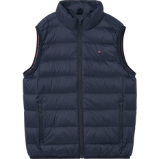 Tommy Hilfiger Boys Padded Vests Tommy Hilfiger Dunväst Essential Desert Moln år (140) Väst