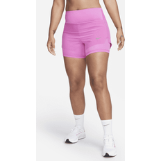 Nike Pink - Women Shorts Nike Dri-FIT Swift 2in1 Løbeshorts Dame Lyserød
