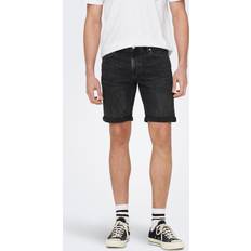 Only & Sons Regular Fit Shorts - Black/Washed Black