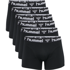 Hummel Men Men's Underwear Hummel Nicko Boxer 6-pack - Black