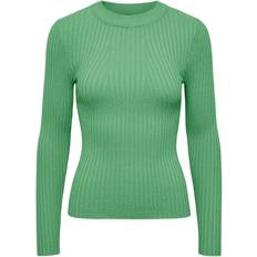 Pieces Crista Knitted Pullover - Absinthe Green