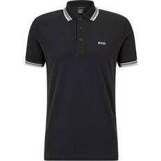 Hugo Boss Men Polo Shirts HUGO BOSS Men's Paddy Polo Shirt - Black