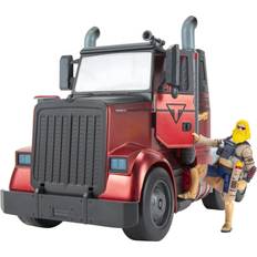 Jazwares Fortnite Feature Deluxe Mudflap RC Vehicle, Electronic Vehicle with 4-inch Articulated Relaxed Jonesy Figures and Accessory