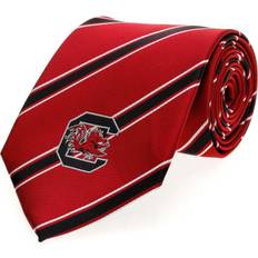 Eagles Wings Adult NCAA Striped Tie, Red