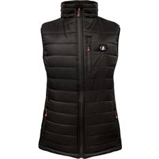 ActionHeat Women's 5V Battery Heated Puffer Vest - Black