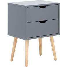 Pines Tables GFW Nyborg Bedside Table 30x40cm 2pcs