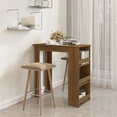 vidaXL brown oak Bistro Bar Table