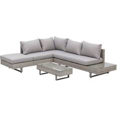 OutSunny 860-143V70 Outdoor Lounge Set, 1 Table incl. 2 Sofas