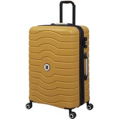 IT Luggage Yellow Luggage IT Luggage Intervolve 28 Checked Wheel