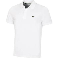Lacoste Polyester T-shirts & Tank Tops Lacoste Original L.12.12 Slim Fit Petit Piqué Polo Shirt - White
