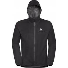 Odlo Men - Sportswear Garment Jackets Odlo Zeroweight Waterproof Running Jacket - Black