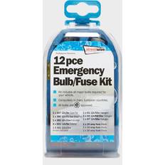 Streetwize 12 Piece Emergency Bulb and Fuse Kit, Blue