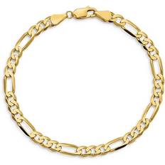 Bloomingdale's Figaro Link Chain Bracelet - Gold