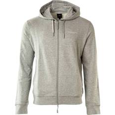 Emporio Armani Exchange Milano New York Zip Up Hooded Sweatshirt