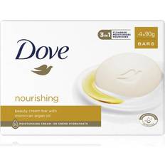 Best Bar Soaps Dove Nourishing Beauty Cream Bar with Moroccan Argan Oil 90g 4-pack