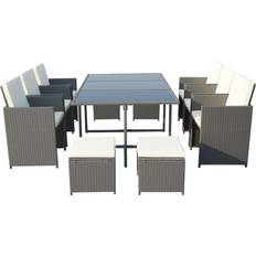 Blue Patio Dining Sets Royalcraft Amir Cannes Cube Patio Dining Set