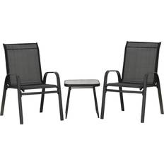 OutSunny 3 Pieces Outdoor Lounge Set