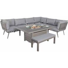 Grey Outdoor Lounge Sets Royalcraft Mayfair Outdoor Lounge Set