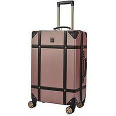 Rock Luggage Vintage Medium 8-Wheel Suitcase