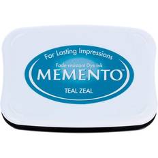 Imagine Memento Dye Ink Pad-Teal Zeal