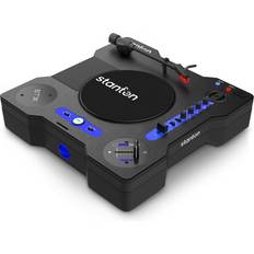 Black Turntables Stanton STX Portable Scratch Turntable