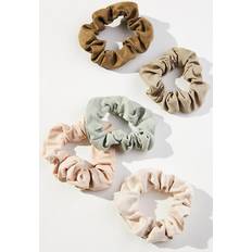 Kitsch Kitsch 5 Pack Textured Scrunchies One