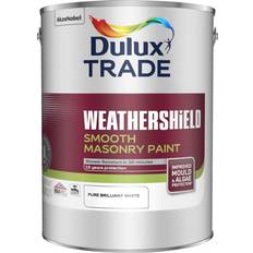 Dulux Trade Weathershield Smooth Concrete Paint Pure Brilliant White 5L