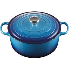 Le Creuset Azure Signature Cast Iron Round with lid 6.7 L