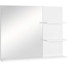 kleankin Modern Bathroom Vanity with 3 Wall Mirror