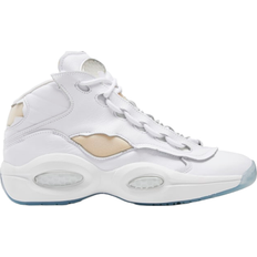 Leather Basketball Shoes Reebok Maison Margiela Question Mid Memory - White/Off White/Ice