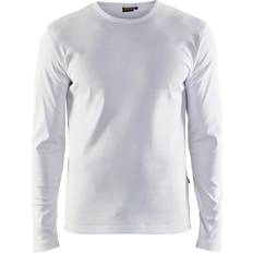 Blåkläder 3500 Long Sleeve T-shirt - White