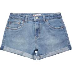 Levi's Teen Girl's Girlfriend Shorts - Blue Denim