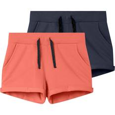 Name It Sweatshorts 2-pack - Coral (13202032-933060)