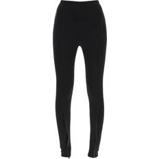 Wardrobe.NYC Front Zip Legging - Black