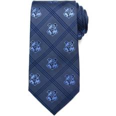 Harry Potter Hogwarts Plaid Tie In Blue Blue Tie