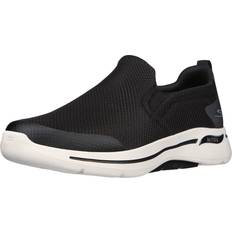 Skechers Men's Gowalk Arch Fit-Athletic Slip-On Casual Loafer Walking Shoe Sneaker, Black/White