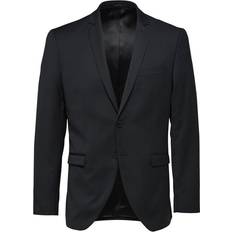 Selected Uldblanding Blazer Sort