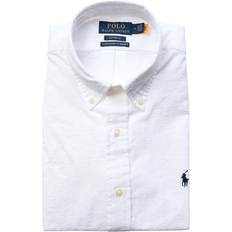 Polo Ralph Lauren 40/1 Seersuckercubdppcsss Mand Langærmede Skjorter Custom Fit Bomuld hos Magasin Hvid