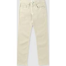 Frame Men's L'Homme Slim Jeans In Milk Beige