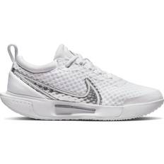 Nike Fabric Racket Sport Shoes Nike Court Zoom Pro W - White/Metallic Silver