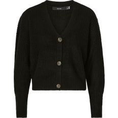 Vero Moda V-hals Sænkede Skuldersømme Strikket Cardigan