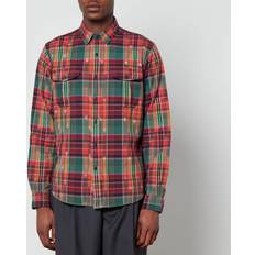 Polo Ralph Lauren Red Shirts Polo Ralph Lauren Checked Cotton-Blend Shirt