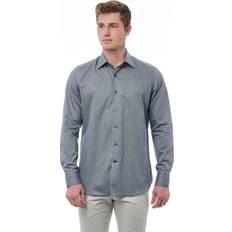 Bagutta Black Cotton Men's Shirt