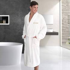 Linum Home Textiles Groom Bathrobe White