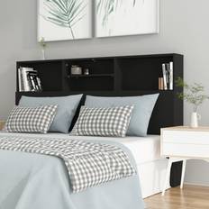 vidaXL Cabinet Black Headboard