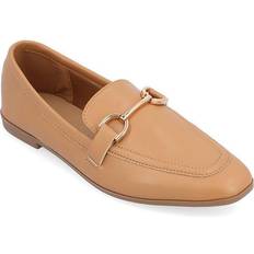 Journee Collection Womens Mizza Loafer Tan 5.5M