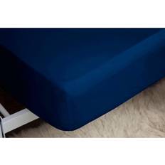 Belledorm Plain Dye Bed Sheet Blue, Pink